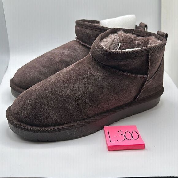 CUSHIONAIRE Women's pull on boot 8 CHOCOLATE - Picture 3 of 7